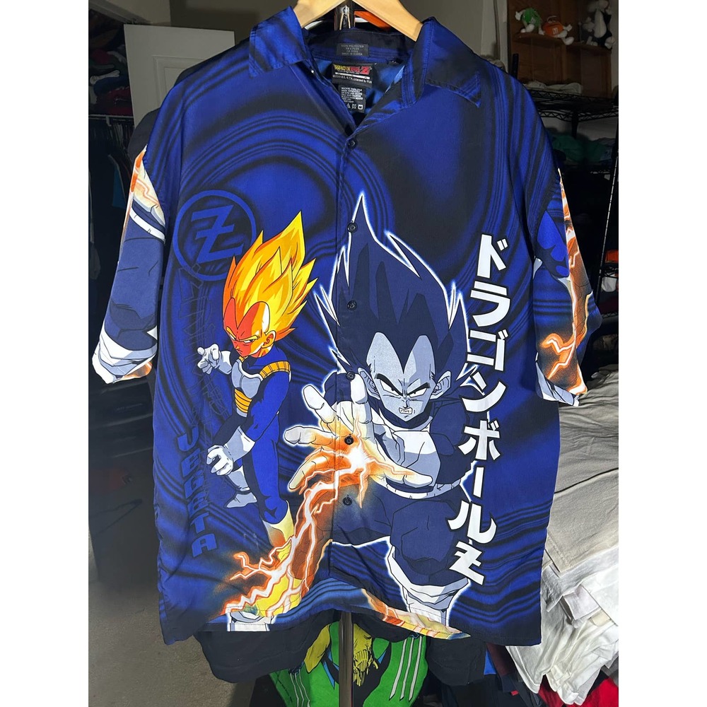 Vintage dragonball Z button up
